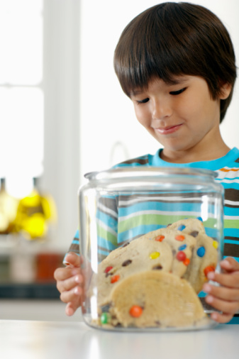 Ricette biscotti giganti con M&M’s