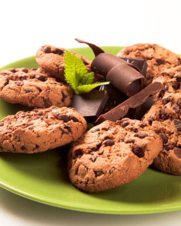 Ricette biscotti al cioccolato, con la menta ancora più buoni