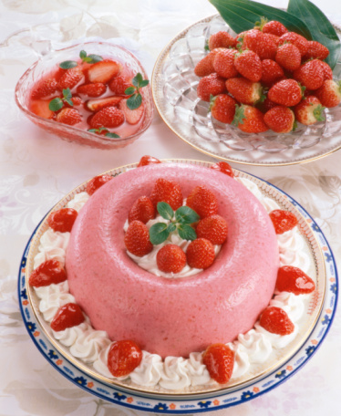 Ricette dolci bimby, bavarese alle fragole