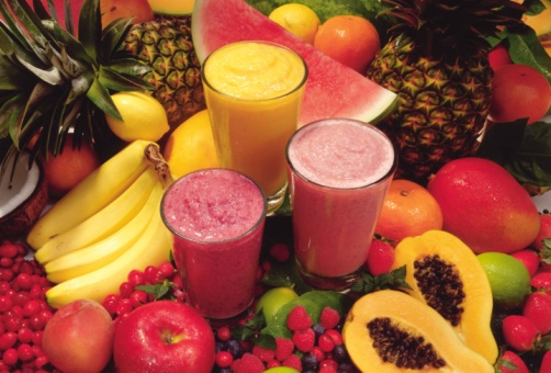 Smoothie estivo con prugne e carote