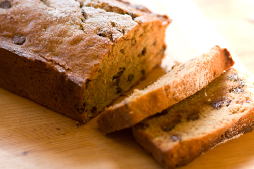 Torta di pane alla menta senza latte e burro