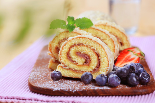 Tronchetto Di Natale Parodi.Il Rotolo Alla Marmellata Di Cotto E Mangiato Torte Al Cioccolato