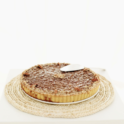 La crostata di caramello al cacao