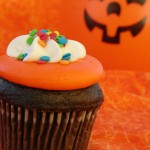 Cupcake cioccolato halloween