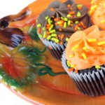 Cupcake cioccolato halloween