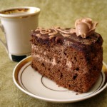 Torta caffè farcita