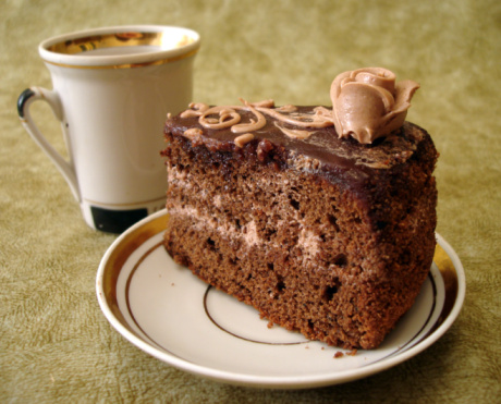 Torta caffè farcita