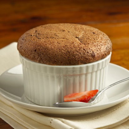 souffle cioccolato vaniglia