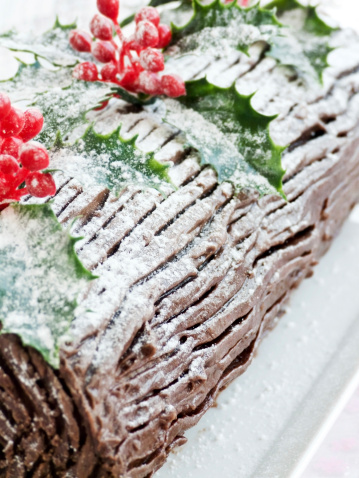 Tronchetto Di Natale Torta.Il Rotolo Di Natale Con I Canditi Il Dolce Natalizio Per Eccellenza Torte Al Cioccolato