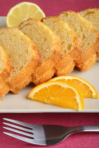 Plumcake limone cotto mangiato