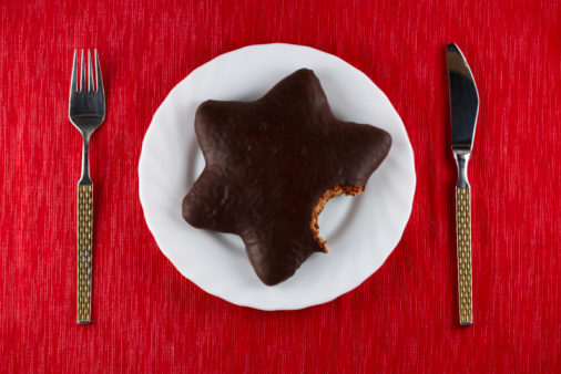 La torta stella di zenzero per Natale