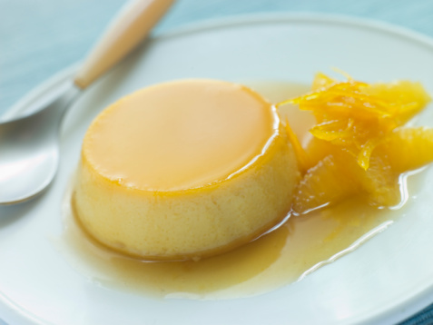 Flan de leche cotto mangiato