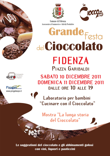 ciocco expò grande festa cioccolato fidenza 10 11 dicembre