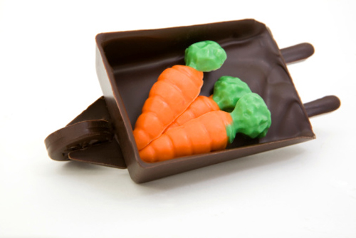 Tortine di carote e cioccolato