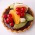 Crostata al cioccolato con ribes e frutta fresca