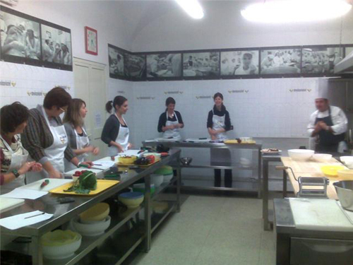 a tavola con lo chef scuola pasticceria gelateria