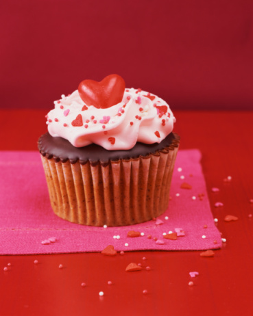 cupcake crema burro San Valentino