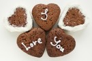 I muffin a forma di cuore per San Valentino