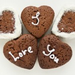 Muffin forma cuore san valentino