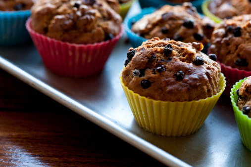 muffin arancia mirtilli noci pecan dolce peccato gola