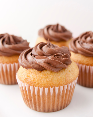 cupcake arancia ganache cioccolato 