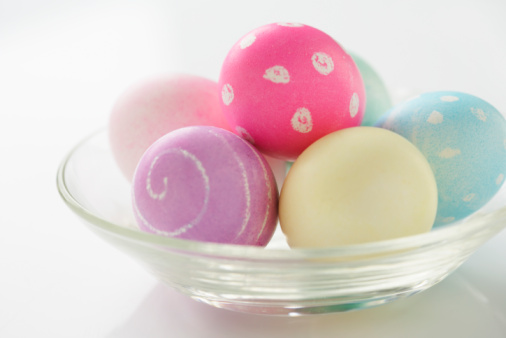 Uova cioccolato decorate Pasqua