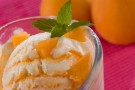 Gelato di albicocche senza latte, uova e zucchero Gelato di albicocche senza latte, uova e zucchero