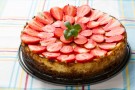 Il cheesecake alle fragole senza uova