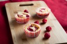 Mini cheese cake con mascarpone e lamponi Mini cheese cake con mascarpone e lamponi