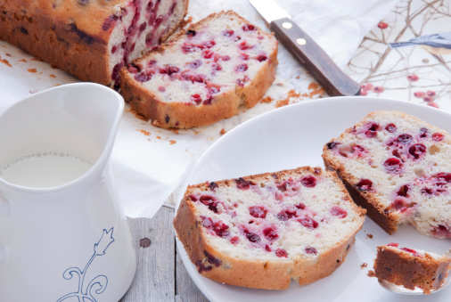 plum cake soffice mirtilli rossi