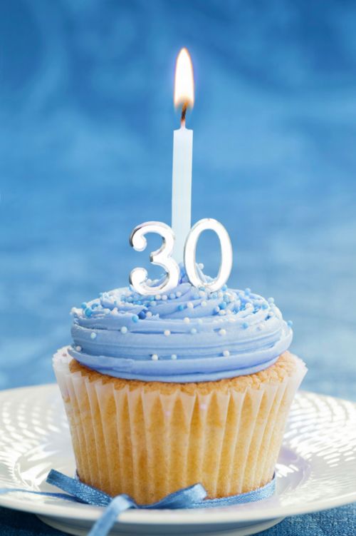 Cupcake con praline per festeggiare i 30 anni