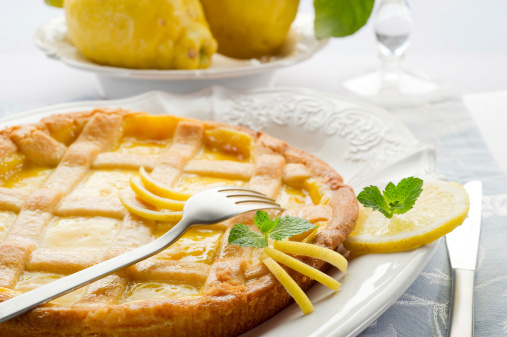  crostata limone mandorle