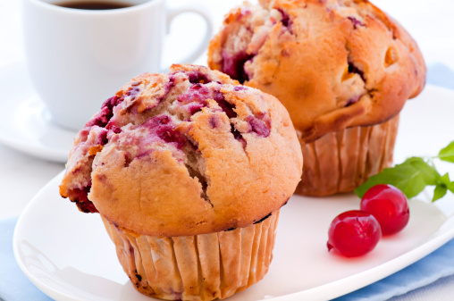 muffin ciliegie yogurt cocco