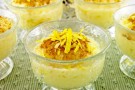 Il budino di limone e mandorle senza latte Il budino di limone e mandorle senza latte
