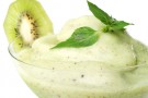 Il sorbetto al kiwi senza gelatiera