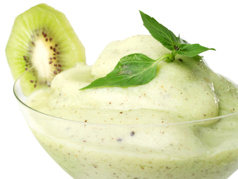 sorbetto kiwi senza gelatiera