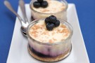 Budino alla vaniglia e mirtilli Budino alla vaniglia e mirtilli