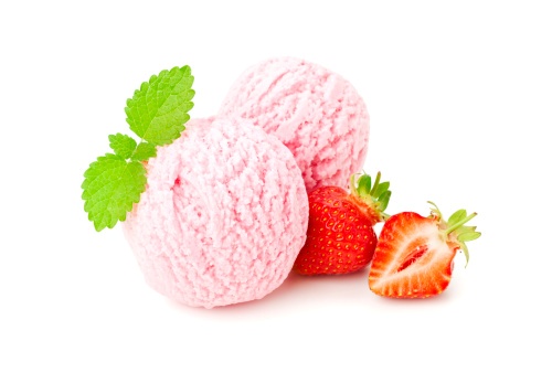 gelato fragola merenda bambini