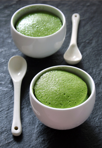 Mousse matcha limone