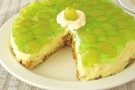 Il cheesecake all’uva bianca