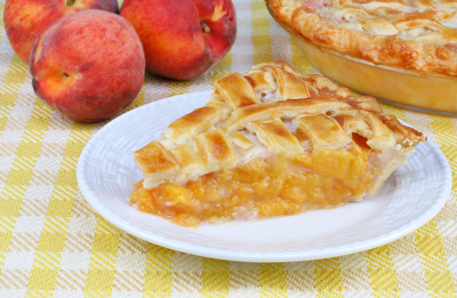 Peach pie torta pesche ferragosto