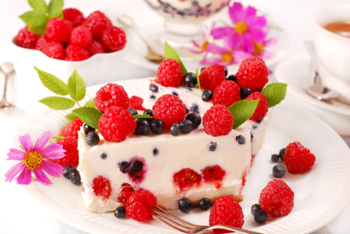 Cheesecake cocco frutti bosco