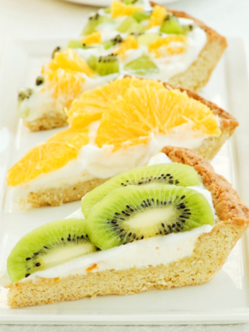 ricetta crostata kiwi ananas