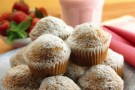 Muffin alle fragole e cocco