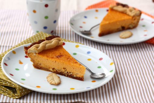 Crostata zucca mandorle