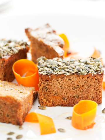 Torta zucca cioccolato amaretti