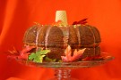 Torta di zucca e ricotta con glassa reale Torta di zucca e ricotta con glassa reale