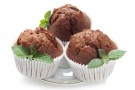 Muffin alla menta cioccolato e cocco