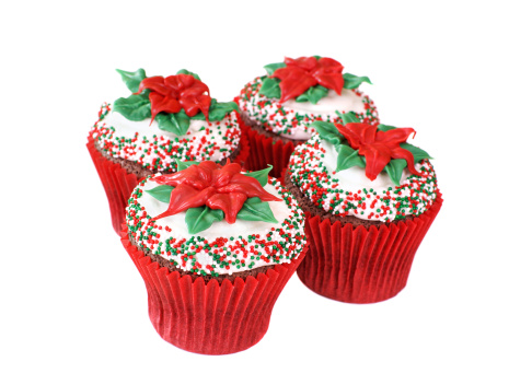 Muffin speziati glassa Natale