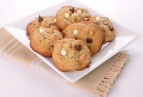 Cookies cioccolato bianco mandorle